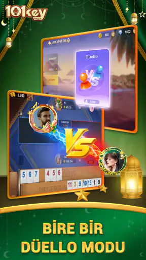 101 Okey Yalla - Canlı & Sesli screenshot