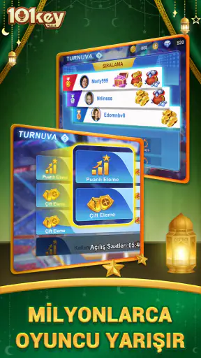 101 Okey Yalla - Canlı & Sesli screenshot