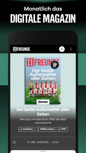 11FREUNDE - News & Liveticker screenshot