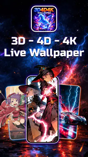 3D 4D 4K Live Wallpaper screenshot