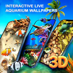 3D Aquarium Live Wallpaper screenshot 1
