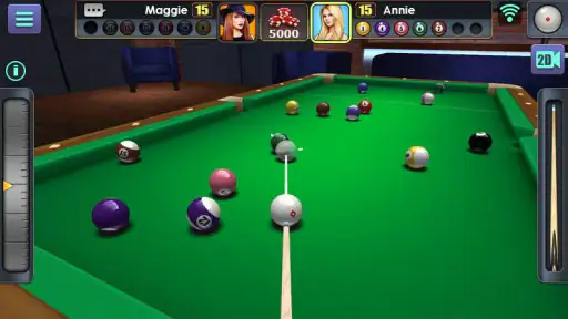 3D Billiard screenshot