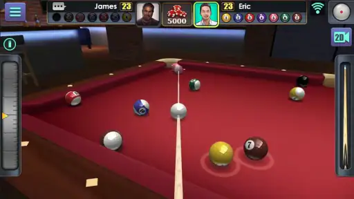 3D Billiard screenshot