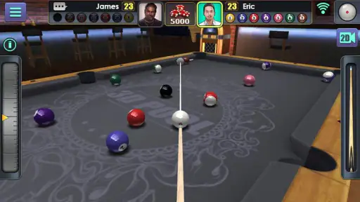 3D Billiard screenshot