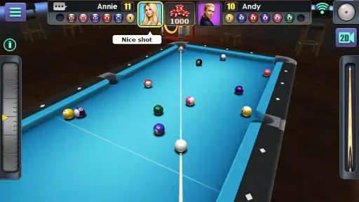 3D Billiard screenshot