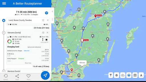 A Better Routeplanner (ABRP) screenshot 11