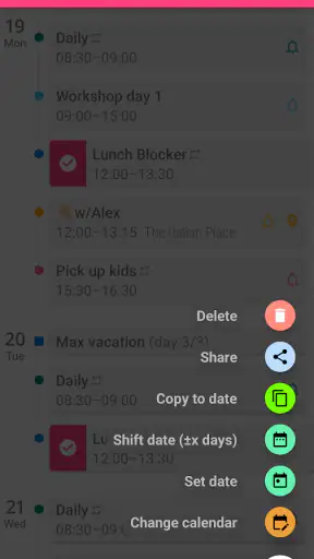 aCalendar - dein Kalender screenshot