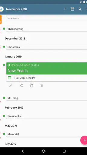 aCalendar+ Kalender & Tasks screenshot 9