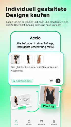Accio: Alibaba KI-Agent screenshot
