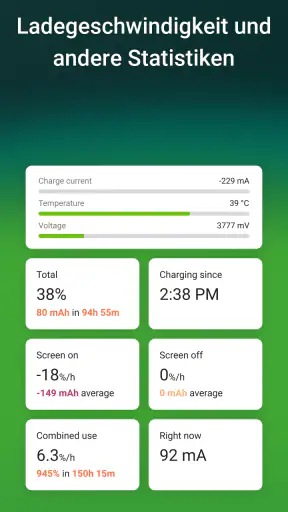 Accu​Battery - Akku & Batterie screenshot