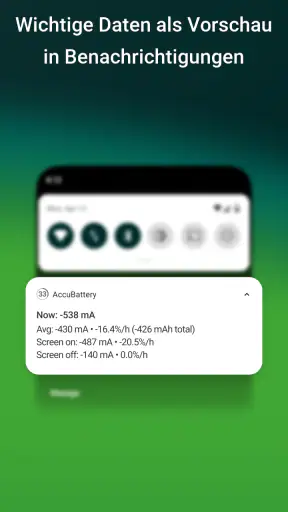 Accu​Battery - Akku & Batterie screenshot