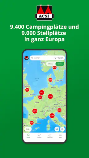 ACSI Camping EU: Campingplätze screenshot