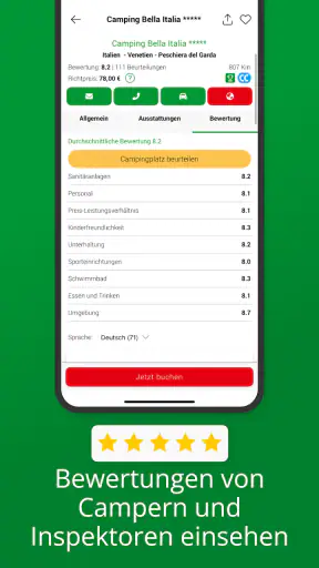 ACSI Camping EU: Campingplätze screenshot