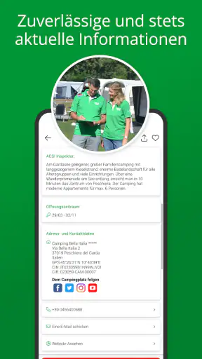 ACSI Camping EU: Campingplätze screenshot