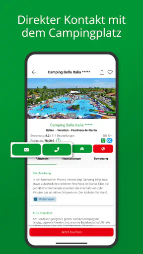ACSI Camping EU: Campingplätze screenshot