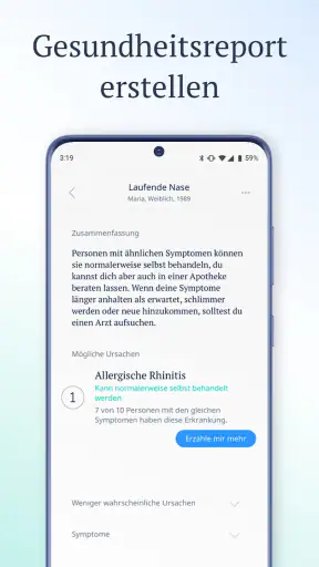 Ada - Dein Gesundheitsportal screenshot