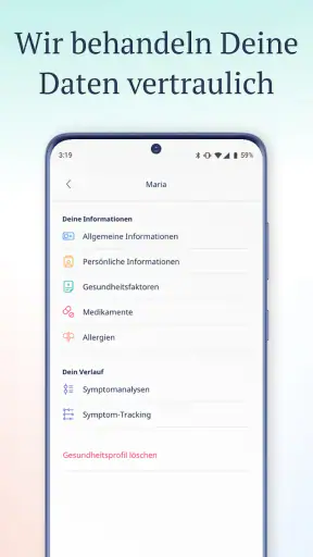 Ada - Dein Gesundheitsportal screenshot