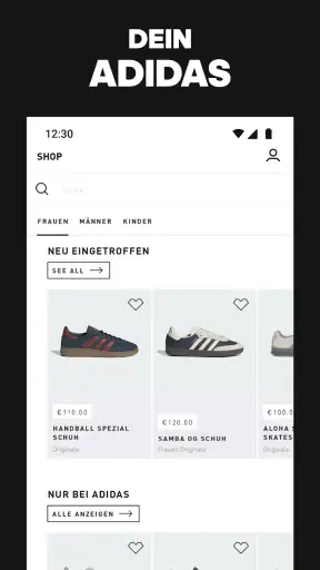 adidas: Sportbekleidung kaufen screenshot