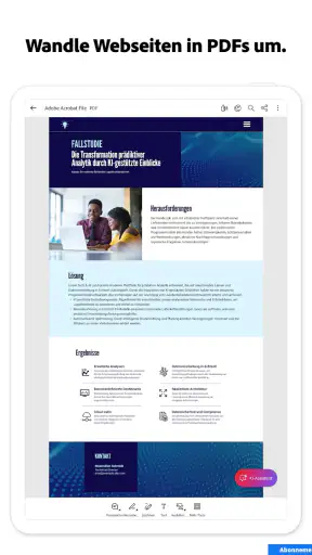 Adobe Acrobat Reader für PDF screenshot 10