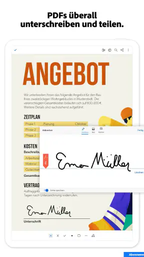 Adobe Acrobat Reader für PDF screenshot 11