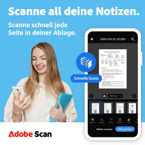 Adobe Scan KI-PDF Scanner, OCR screenshot 1