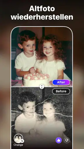AI-Fotogenerator, Verbessern screenshot