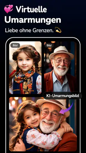 AI Kuss & Umarmung Video screenshot