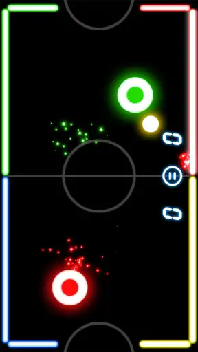 Air-Hockey Herausforderung screenshot