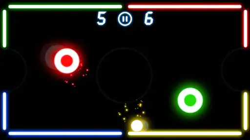 Air-Hockey Herausforderung screenshot 9