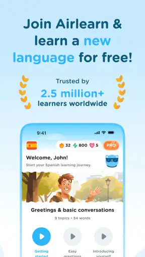 Airlearn – Sprachen lernen screenshot