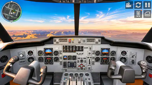 Airplane Flying Jet Simulator screenshot 9