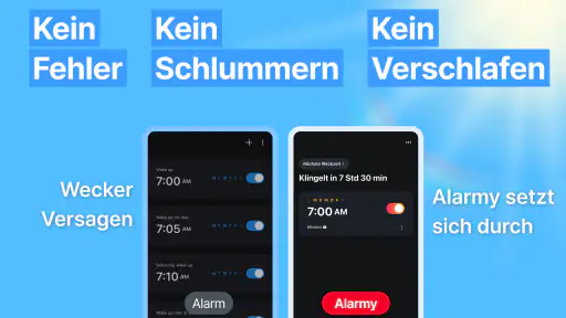 Alarmy – Wecker und Schlaf screenshot