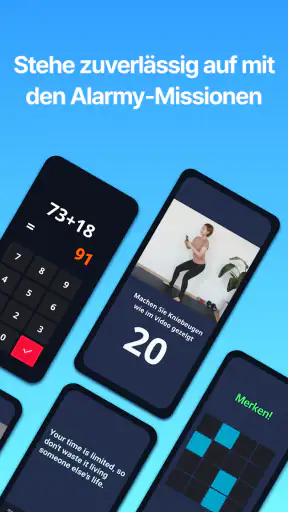Alarmy – Wecker und Schlaf screenshot