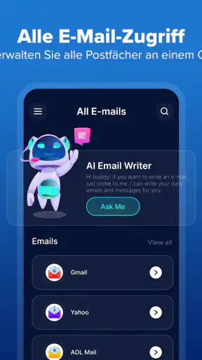 All Email Connect screenshot