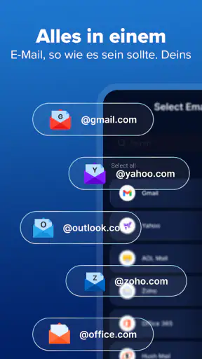 All Email Connect screenshot
