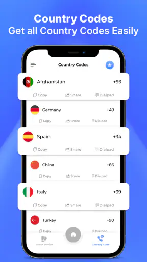 Alle mobilen Geheimcodes screenshot