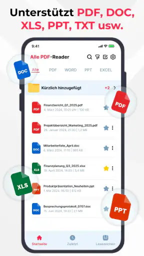 Alle PDF Dateien Leser screenshot