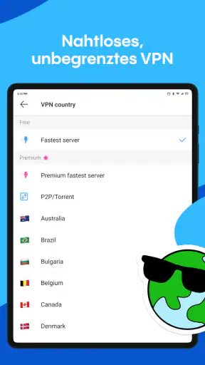 Aloha Browser (Beta) screenshot 9