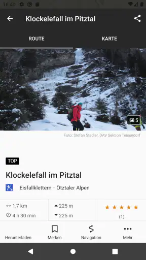 alpenvereinaktiv screenshot