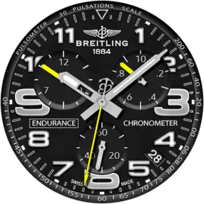 Analog Breitling Watch face screenshot 11