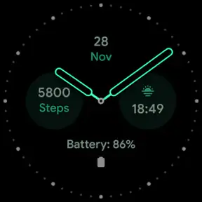 Analog PRO: Watch face screenshot 9