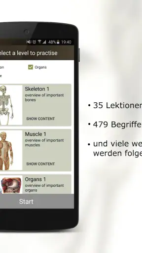 Anatomie Quiz Pro screenshot