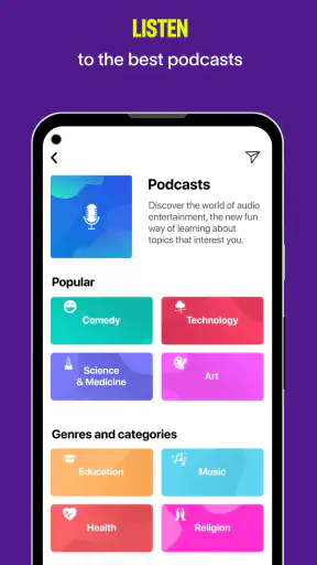 Anghami: Play music & Podcasts screenshot