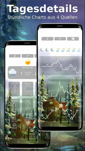 Animiertes 3D Wetter screenshot