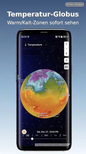 Animiertes 3D Wetter screenshot