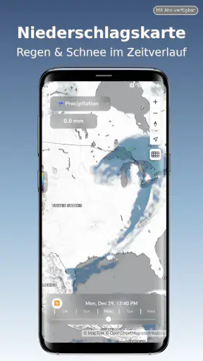 Animiertes 3D Wetter screenshot