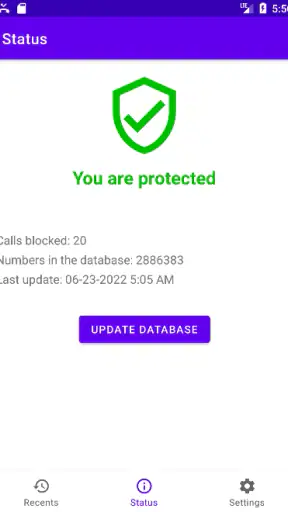 Callfilter.app screenshot