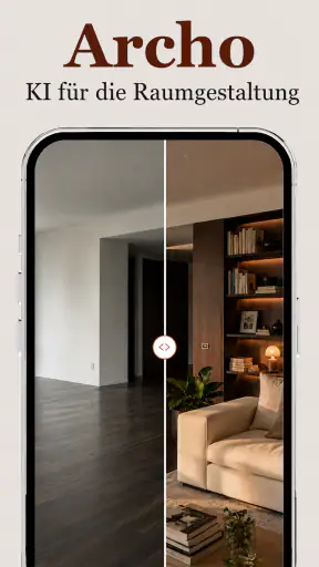 Archo – KI-Innenraumdesign screenshot