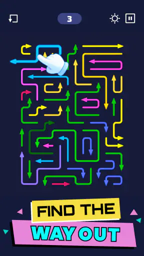 Arrow Maze - Logikrätsel screenshot
