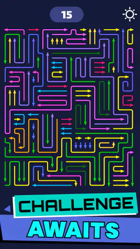 Arrow Maze - Logikrätsel screenshot 10